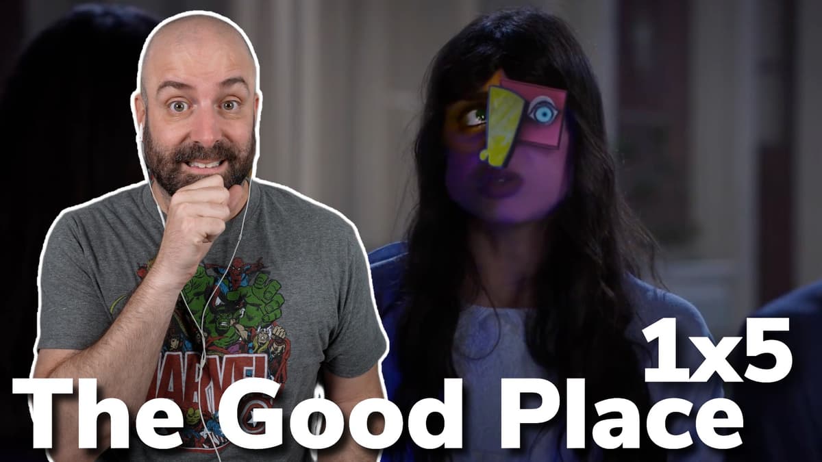 The Good Place 1x5 Reaction | "Category 55 Emergency Doomsday Crisis"