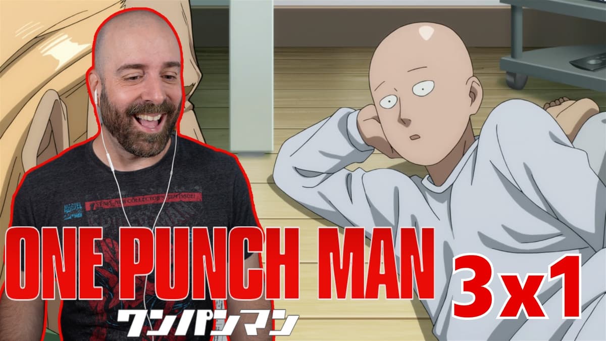 One Punch Man 3x1 Reaction | "Strategy Meeting"