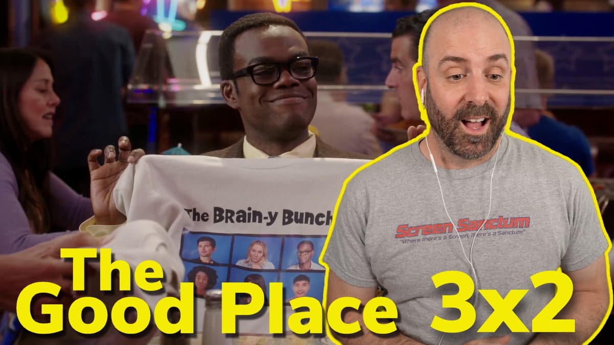 The Good Place 3x2 Reaction | "Brainy Bunch"
