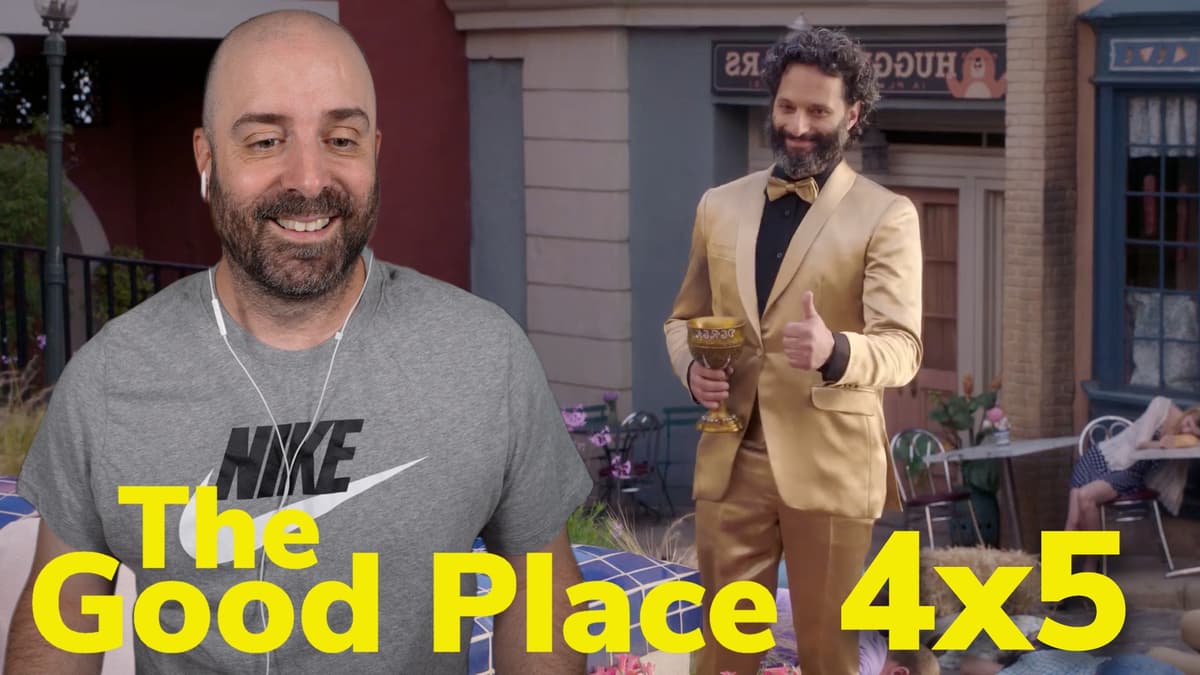 The Good Place 4x5 Reaction | "Employee of The Bearimy"