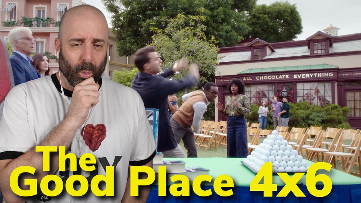 The Good Place 4x6 Reaction | "A Chip Driver Mystery"